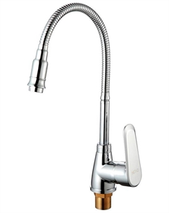 Смеситель для кухни с гибким изливом D-Lin хром (D150362-Q) D-lin