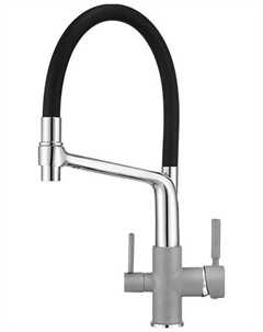 Смеситель для кухни Granula GR-0083 (алюминиум)