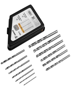 Набор сверл по металлу DS13, 1,5-6,5 мм, 13 шт Деко