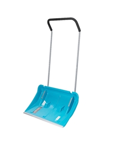 Скрепер для уборки снега Palisad LUXE 61800, полипропилен, колеса, 750х445х1275 мм, рукоятка с ПВХ