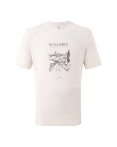 Хлопковая футболка Brunello cucinelli