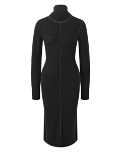 Шерстяное платье Mm6