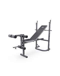 Скамья со стойками под штангу D701 Dfc
