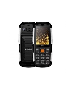 Мобильный телефон BQ BQ-2430 Tank Power Black Silver Bq