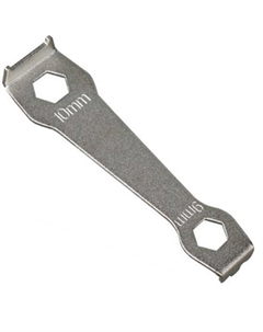 Ключ велосипедный, для снятия и установки бонок, серебристый, TL-TX-725-N-SL Trix