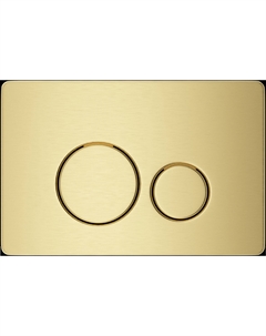 Кнопка смыва Style золото сатиновая Grossman