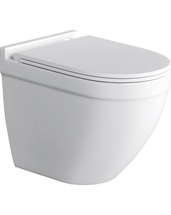 Унитаз подвесной Торнадо GR-4483SQ безободковый, с микролифтом Grossman