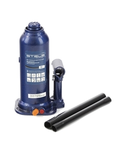 Домкрат гидравлический бутылочный 51163, 5 т, 207-404 мм Stels