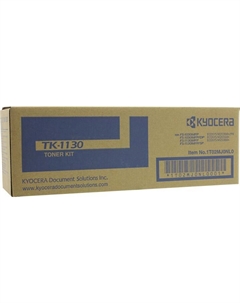 Картридж лазерный Kyocera TK-1130/1T02MJ0NLC / 1T02MJ0NL0, черный, 3000 страниц, оригинальный для Kyocera FS-1030MFP, FS-1030MFP/DP, FS-1130MFP, ECOSYS M2030dn PN, ECOSYS M2030dn, ECOSYS M2530dn