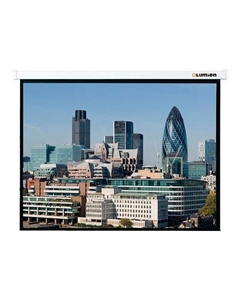 Экран для проектора с электроприводом Master Control 154x240см, Matte White (LMC-100130) Lumien