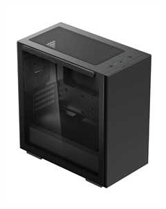 Корпус MACUBE 110, mATX, Mini-Tower, 2xUSB 3.0, черный, без БП (R-MACUBE110-BKNGM1N-G-1) Deepcool