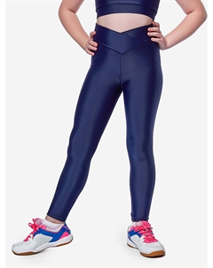 Легинсы спортивные для девочек Rain grape, Синий Шарлис