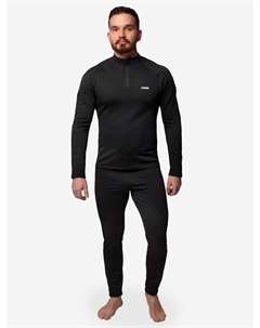 Термобелье Т Active Pro Polartec Power Grid, комплект, до -35°С, двухслойное., Черный Следопыт