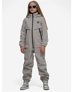 Демисезонный комбинезон для детей В24077Ф Серо-бежевый, Серый Sherysheff