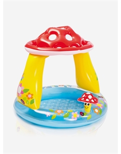 Бассейн надувной «Гриб Мухомор», 102х89 см. от 1-3 лет, Желтый Intex