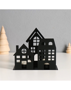 Металлический подсвечник на 2 свечи Nobrand