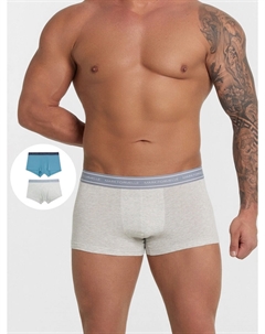 Трусы боксеры мужские в наборе, 2 шт Mark formelle