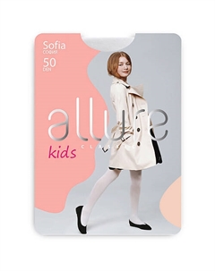 Колготки детские Classic 50 ден белые Allure