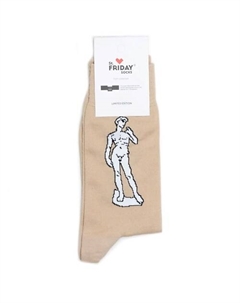 Дизайнерские носки Давид Микеланджело Пушкинский музей St. friday