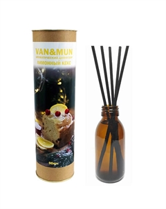 Ароматический диффузор Лимонный кекс с палочками 90 Van&mun