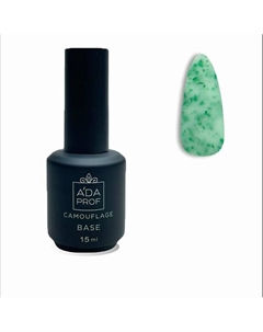 Каучуковая молочная база для гель-лака с поталью "Мохито" A’da prof