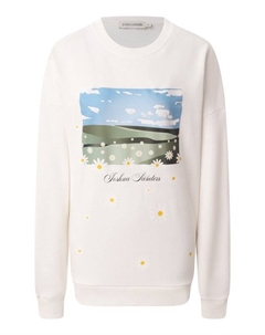 Хлопковый свитшот Joshua sanders