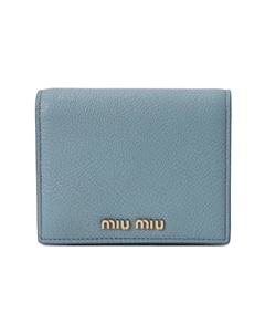 Кожаное портмоне Miu miu