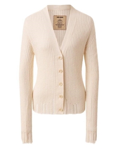 Кардиган из хлопка и шелка Uma wang