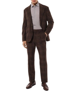Костюм из шерсти и шелка Brunello cucinelli