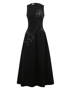 Хлопковое платье Brunello cucinelli