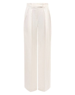 Брюки из вискозы и льна Brunello cucinelli