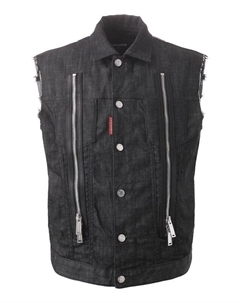 Джинсовый жилет Dsquared2
