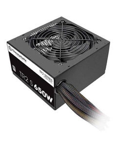 Блок питания TR2 S V2, 650Вт, 80 PLUS WHITE, 120мм, черный, retail Thermaltake