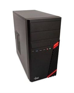 Компьютер iRU Опал 515 Intel Core i5 10400, DDR4 8ГБ, 256ГБ(SSD), Intel UHD Graphics 630, FreeDOS, черный Iru