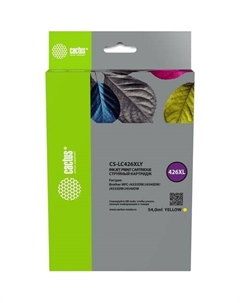 Картридж Cactus CS-LC426XLY, желтый пигментный / CS-LC426XLY