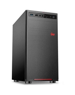 Компьютер iRU Опал 615 Intel Core i5 12400, DDR4 8ГБ, 256ГБ(SSD), Intel UHD Graphics 730, FreeDOS, черный Iru
