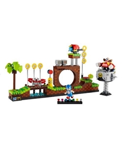 Конструктор Ideas Соник Супер-ёжик: зона зелёных холмов Lego