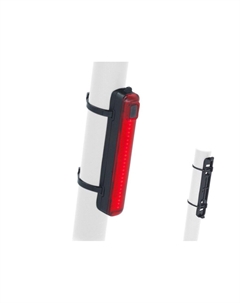 Фонарь A-Stake L USB LI-poly 3,7V/300 mAh, 24 SMD LED 20 lm W, крепление к перьям и багажнику, 8-120391 Author