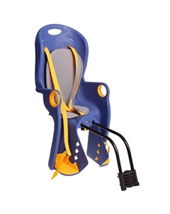 Велокресло детское, заднее, за подседельную трубу, max 22кг, пластик, синее, BC-TX-7A-0-BL Bq