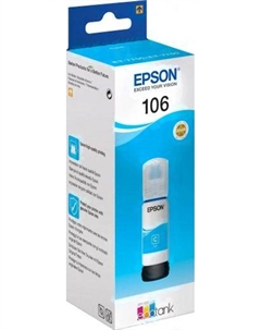 Картридж струйный Epson 106C C13T00R240 голубой (1900стр.) (70мл) для L7160/7180