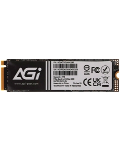SSD накопитель AGI 4Tb AI298 PCIe (AGI4T0GIMAI298) Agi