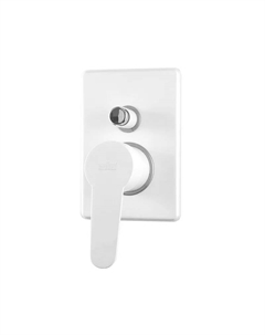 Смеситель для душа встраиваемый Sax Evolution SE860101740, белый Webert