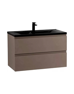 Тумба под раковину Bianchi 100 подвесная, капучино матовый Art&max