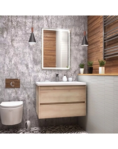 Тумба под раковину Family 90, подвесная, Pino Bianco Art&max