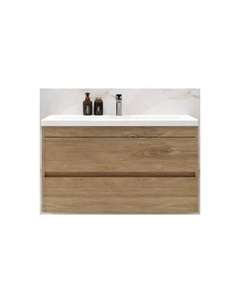 Тумба под раковину Family-M 90 подвесная, harbor golden Art&max