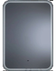 Зеркало Messina AM-Mes-600-800-DS-F 60х80 белое, с LED-подсветкой, 6000К Art&max