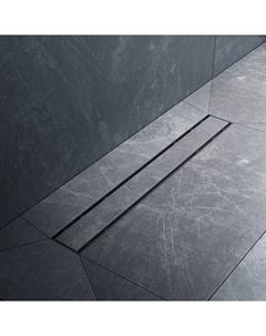 Душевой трап (лоток) PrimeFlow Tile 60 см, черный матовый Am.pm.