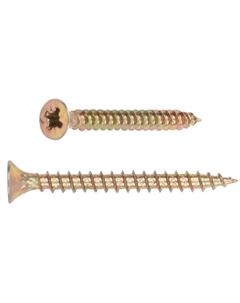 Шуруп универсальный SMV1-25405-5 4.0х25 мм желтый цинк (5 кг) Starfix