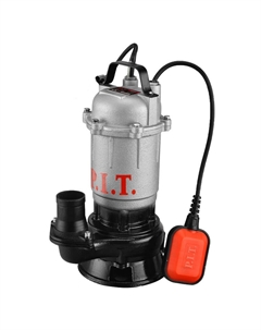 Насос фекальный P.I.T. PSW750-W, электрический, 750Вт, напор 16м, 166л/мин, чугун, поплавковый выключатель P.i.t.