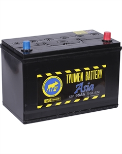 Автомобильный аккумулятор Asia 95 Ач обратная полярность D31L Tyumen battery